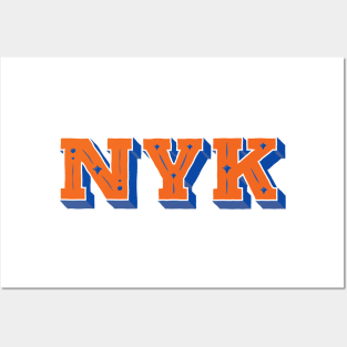 NYK Decoration Text Posters and Art